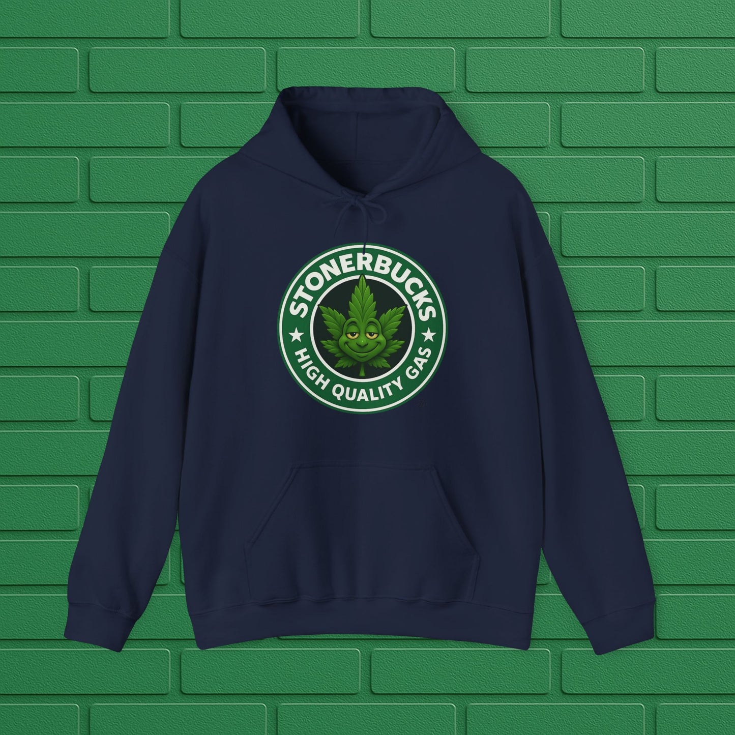 Stonerbucks Hoodie, High-Quality Gas Sweatshirt, Cannabis Apparel, Unisex Pullover, 420 Gift, Streetwear Fashion