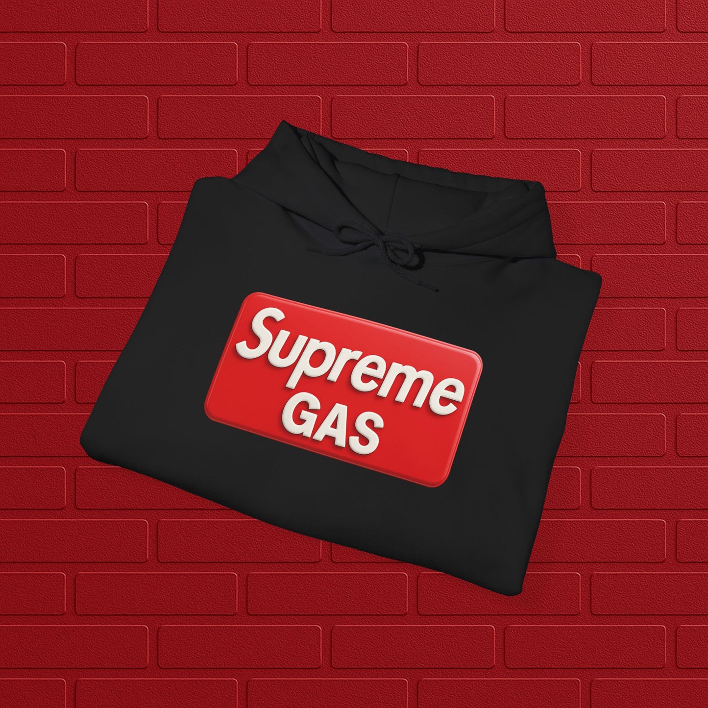 Supreme GAS Hoodie | Unisex Streetwear Sweatshirt | Cozy Casual Pullover | Trendy Gift for Him or Her | Everyday Hoodie