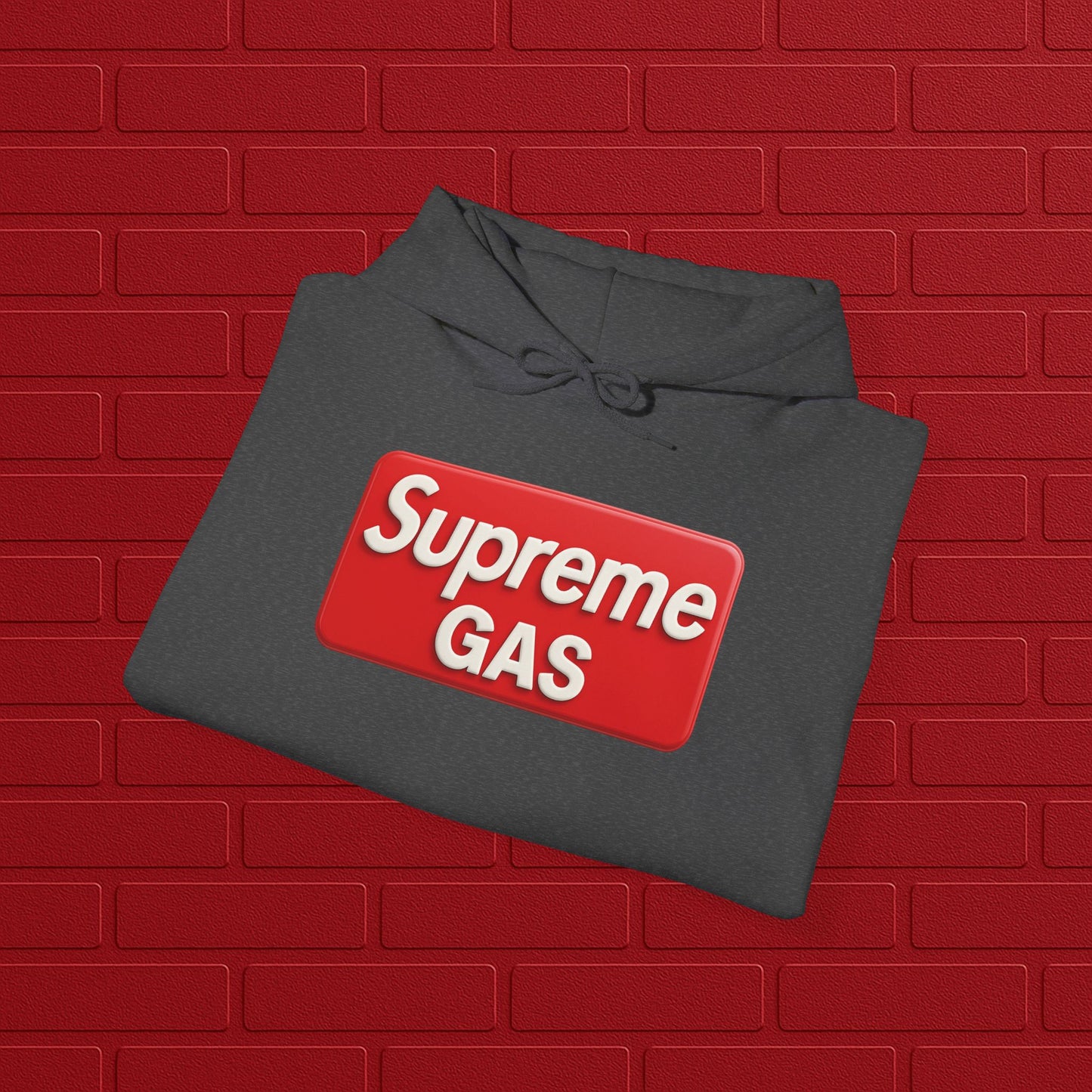 Supreme GAS Hoodie | Unisex Streetwear Sweatshirt | Cozy Casual Pullover | Trendy Gift for Him or Her | Everyday Hoodie