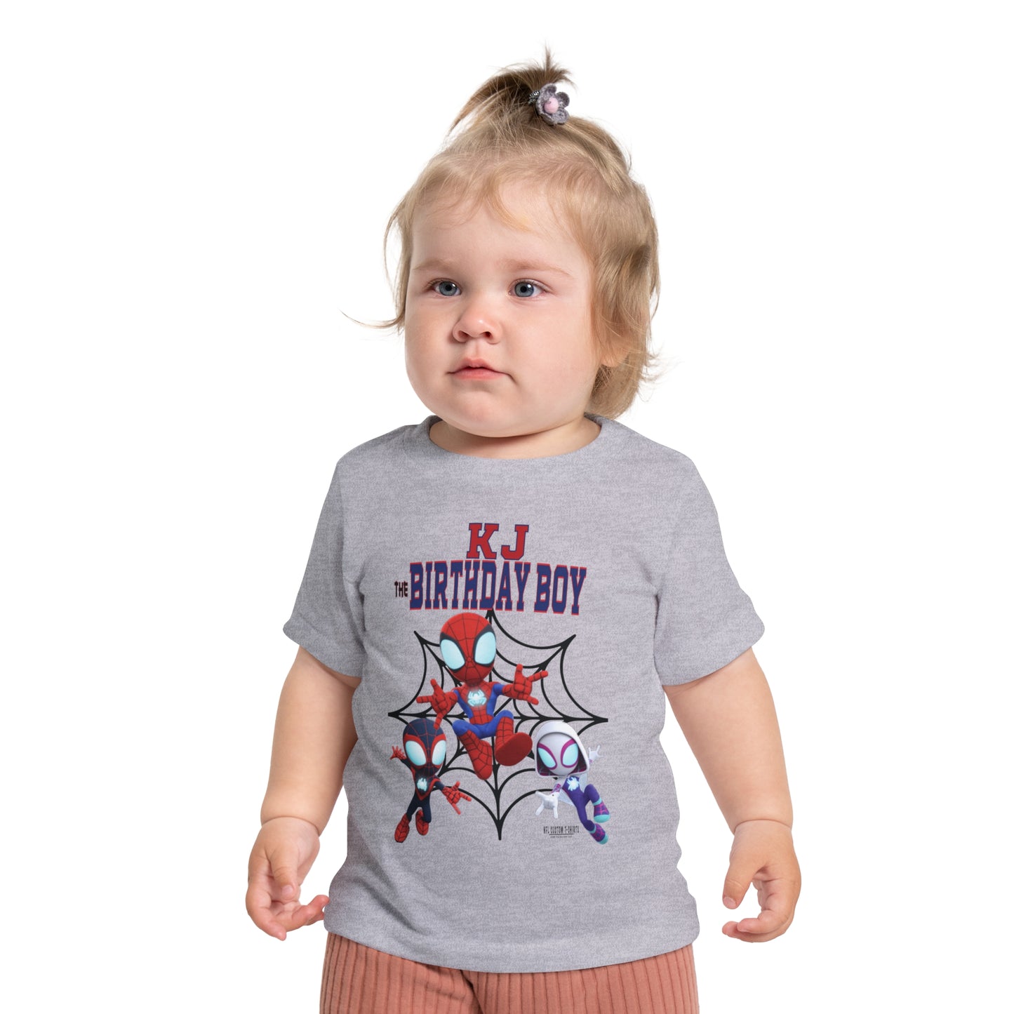 KJ BIRTHDAY Baby Short Sleeve T-Shirt Printify