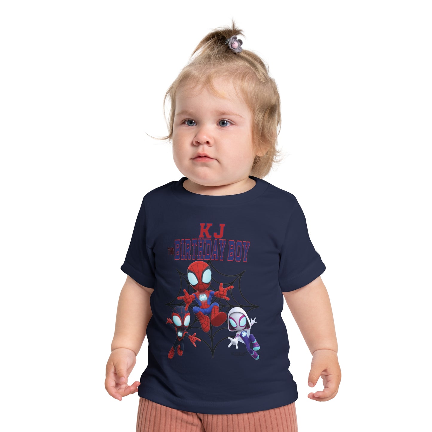 KJ BIRTHDAY Baby Short Sleeve T-Shirt Printify