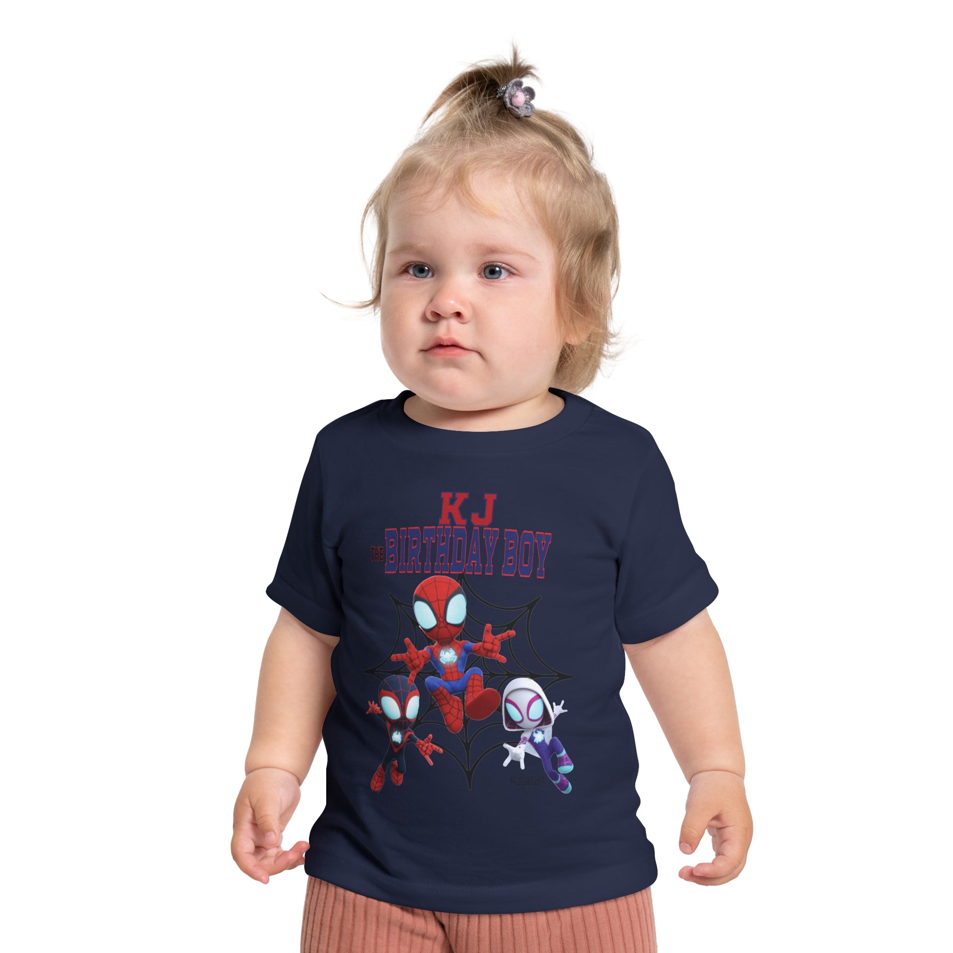 KJ BIRTHDAY Baby Short Sleeve T-Shirt Printify