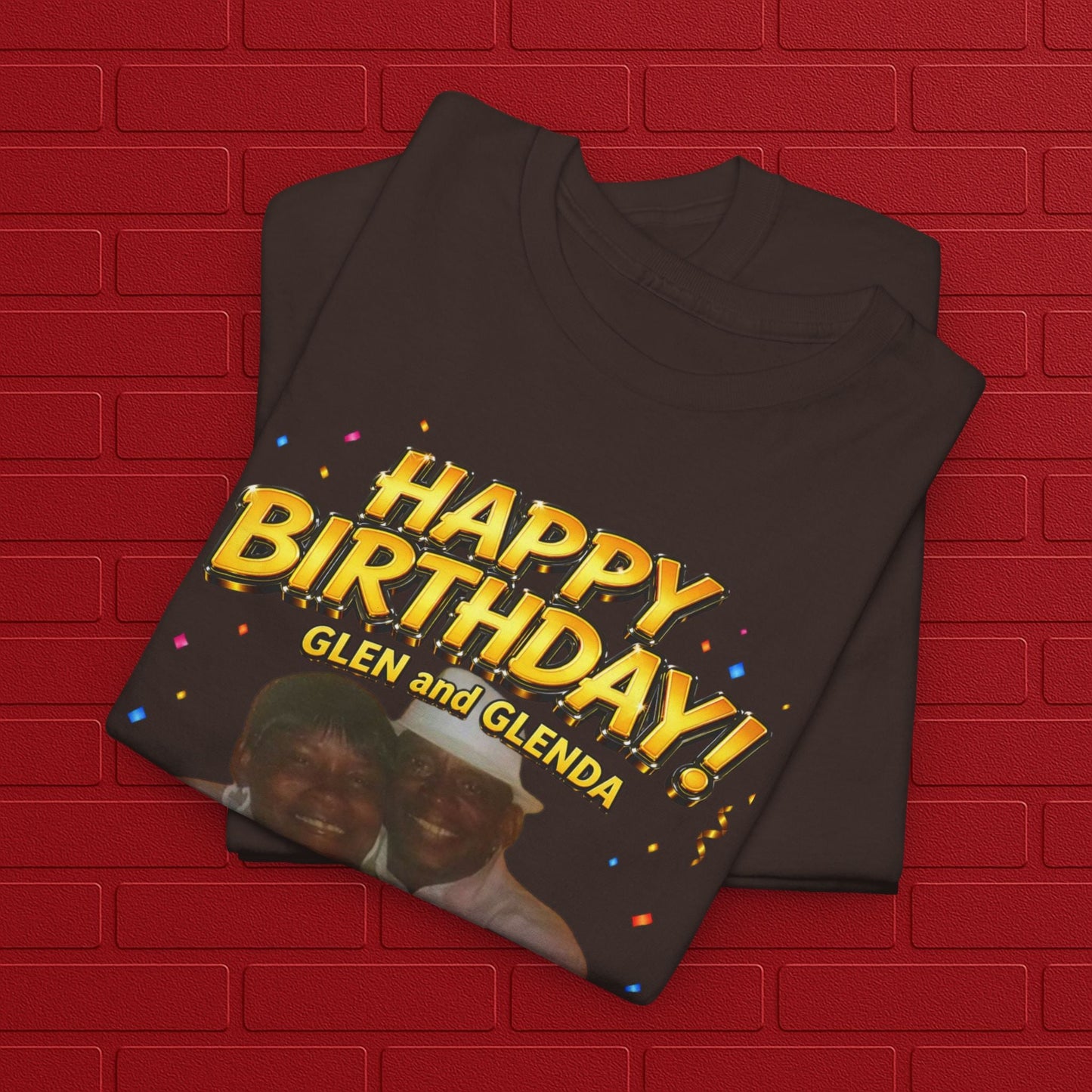 Birthday Tee - "Happy Birthday! June 25 2026" Personalized Glen Tribute Shirt Printify