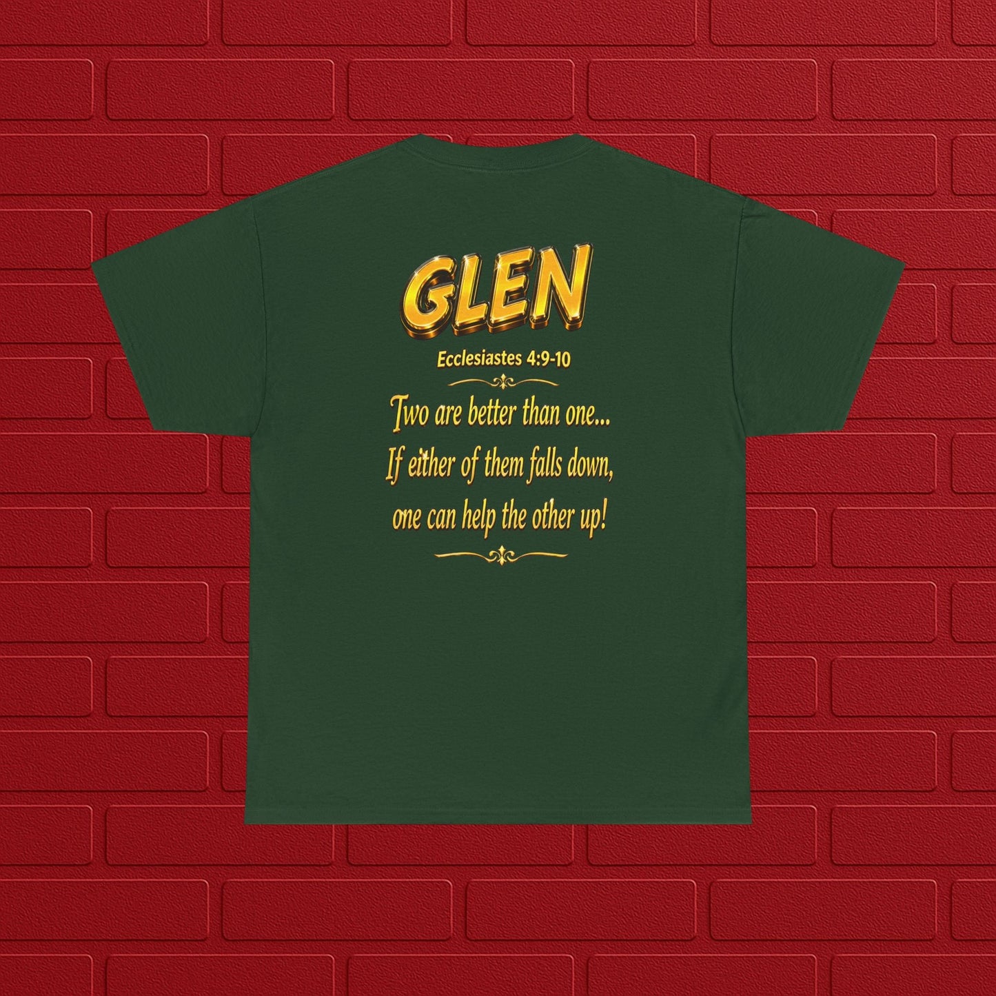 Birthday Tee - "Happy Birthday! June 25 2026" Personalized Glen Tribute Shirt Printify