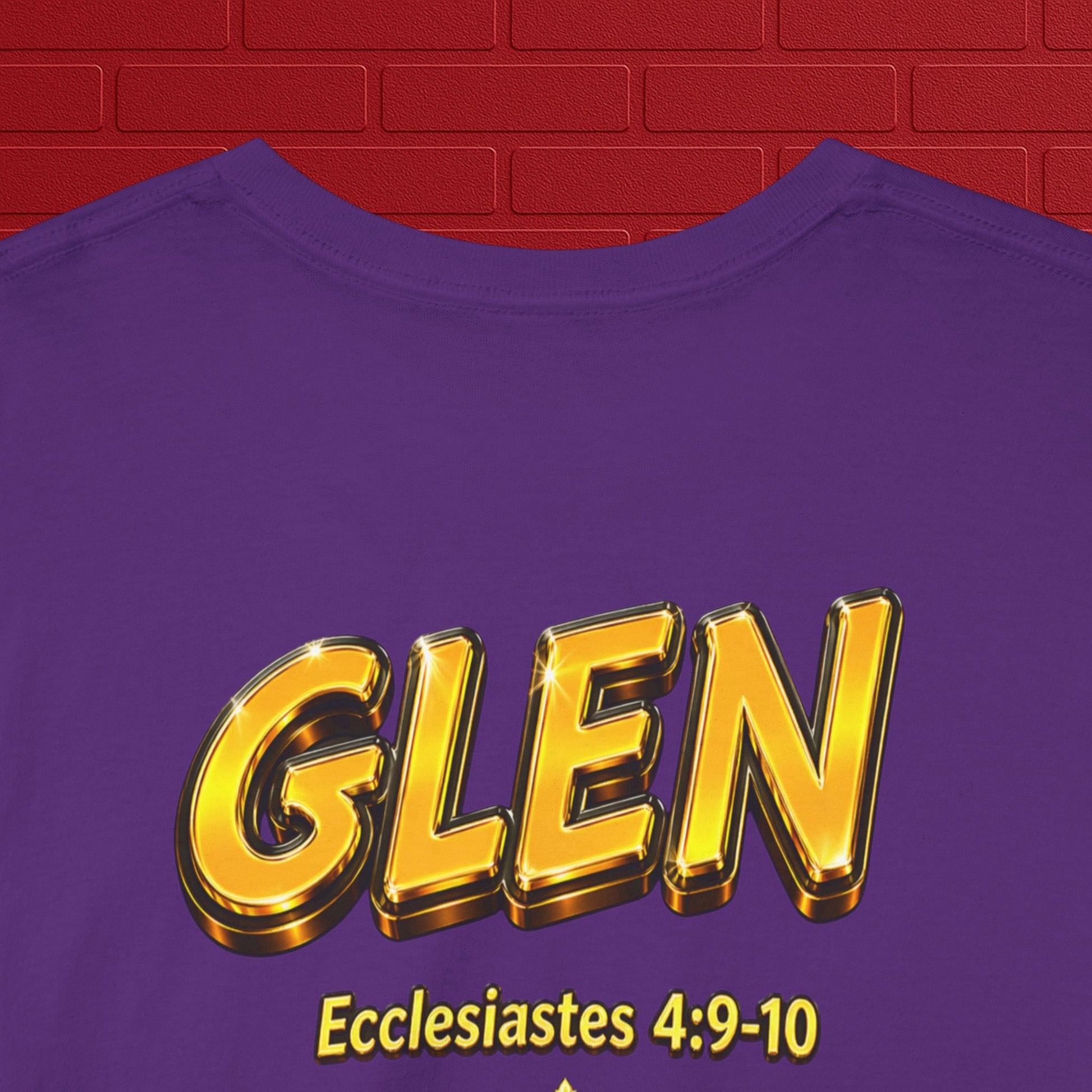 Birthday Tee - "Happy Birthday! June 25 2026" Personalized Glen Tribute Shirt Printify