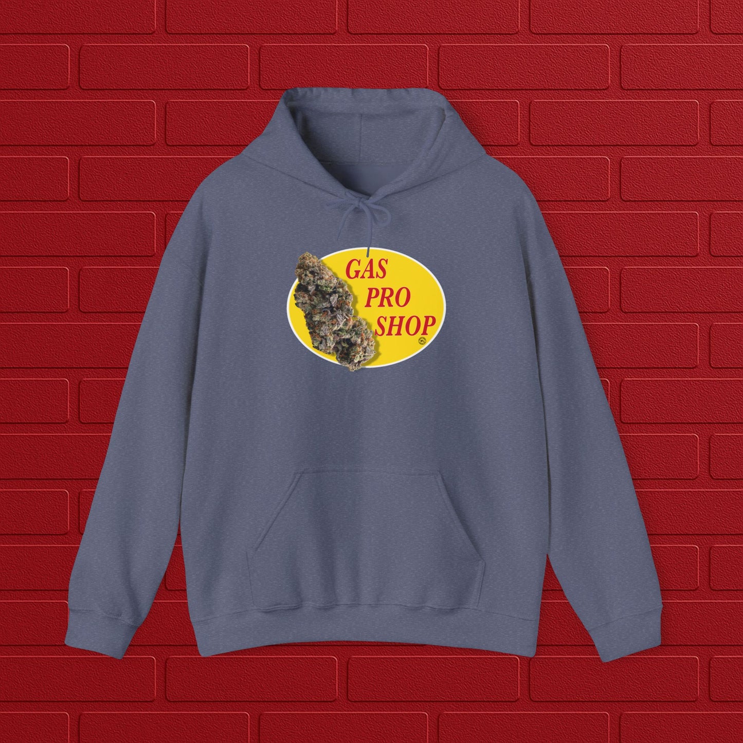 Gas Pro Shop Hoodie | Unisex Cannabis Sweatshirt | Cozy Gift for Stoners | Unique Graphic Hoodie | Perfect for Outdoors & Relaxation