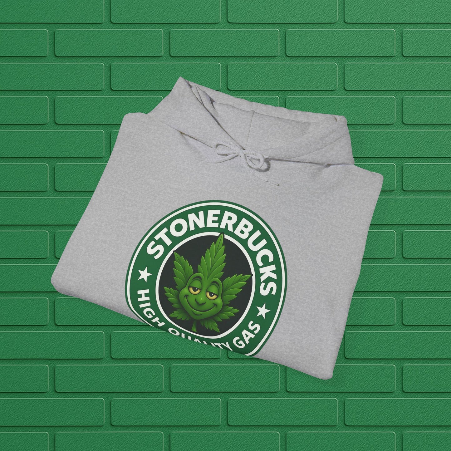 Stonerbucks Hoodie, High-Quality Gas Sweatshirt, Cannabis Apparel, Unisex Pullover, 420 Gift, Streetwear Fashion