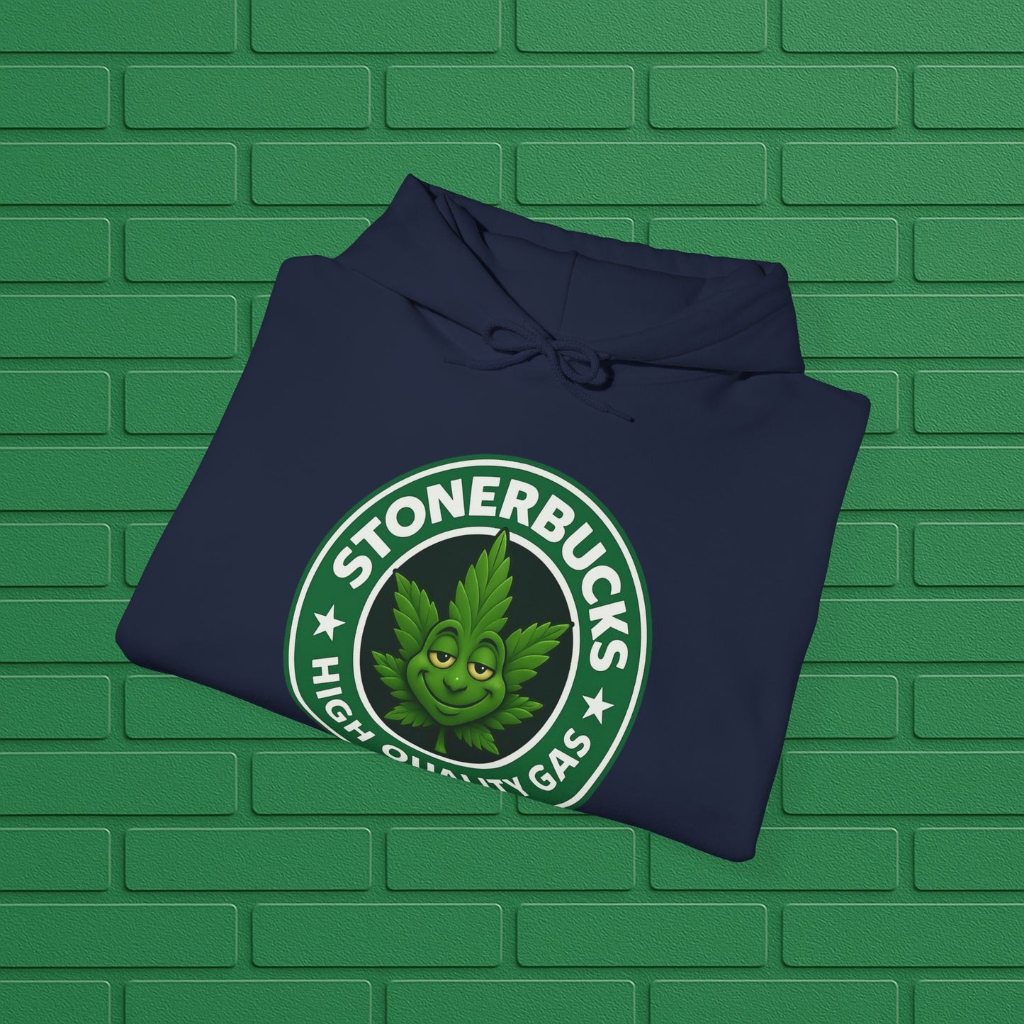 Stonerbucks Hoodie, High-Quality Gas Sweatshirt, Cannabis Apparel, Unisex Pullover, 420 Gift, Streetwear Fashion