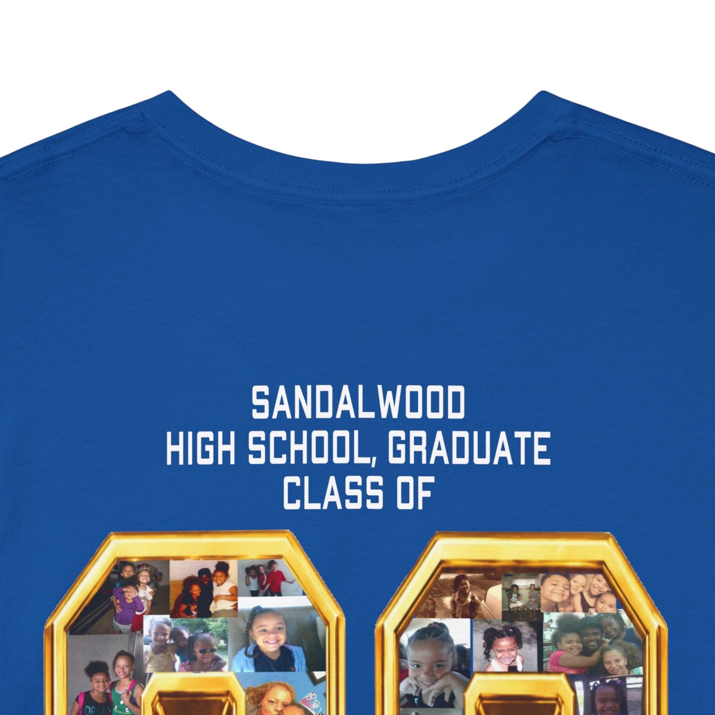 Graduation Photo Tee — Personalized 'Congratulations Keandra' Senior 2026 Graduate Shirt Printify