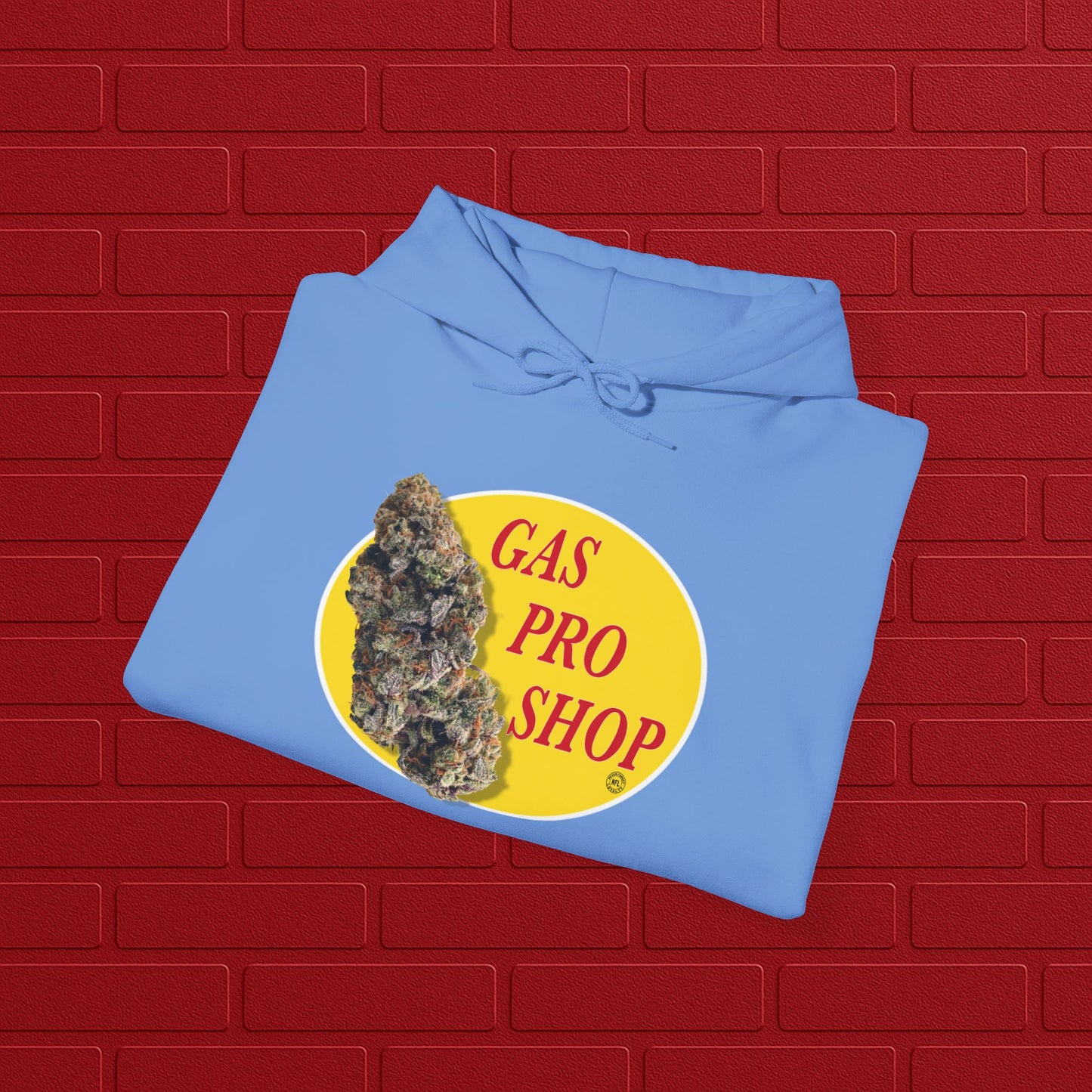 Gas Pro Shop Hoodie | Unisex Cannabis Sweatshirt | Cozy Gift for Stoners | Unique Graphic Hoodie | Perfect for Outdoors & Relaxation