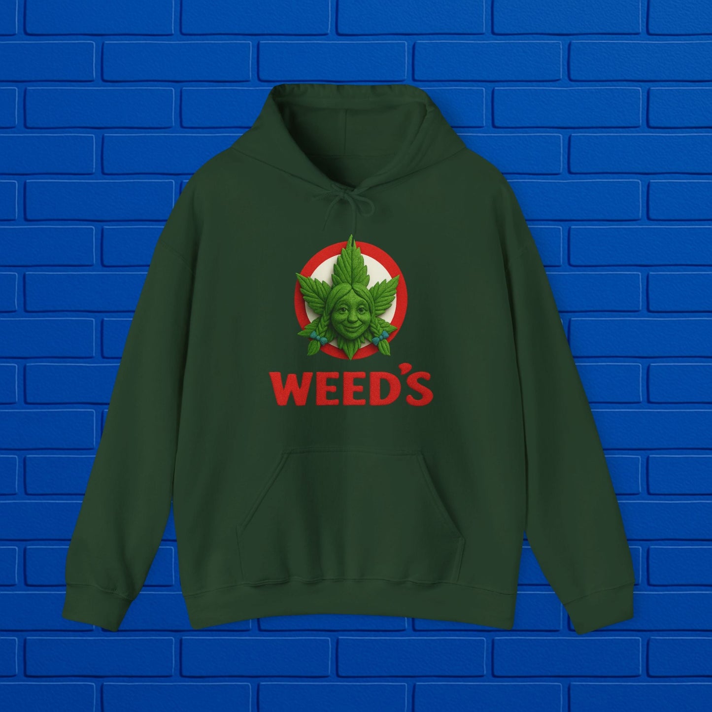 Weed’s Unisex Hoodie | Cannabis Sweatshirt | Cozy 420 Pullover | Festival Streetwear | Gift for Weed Lovers Printify