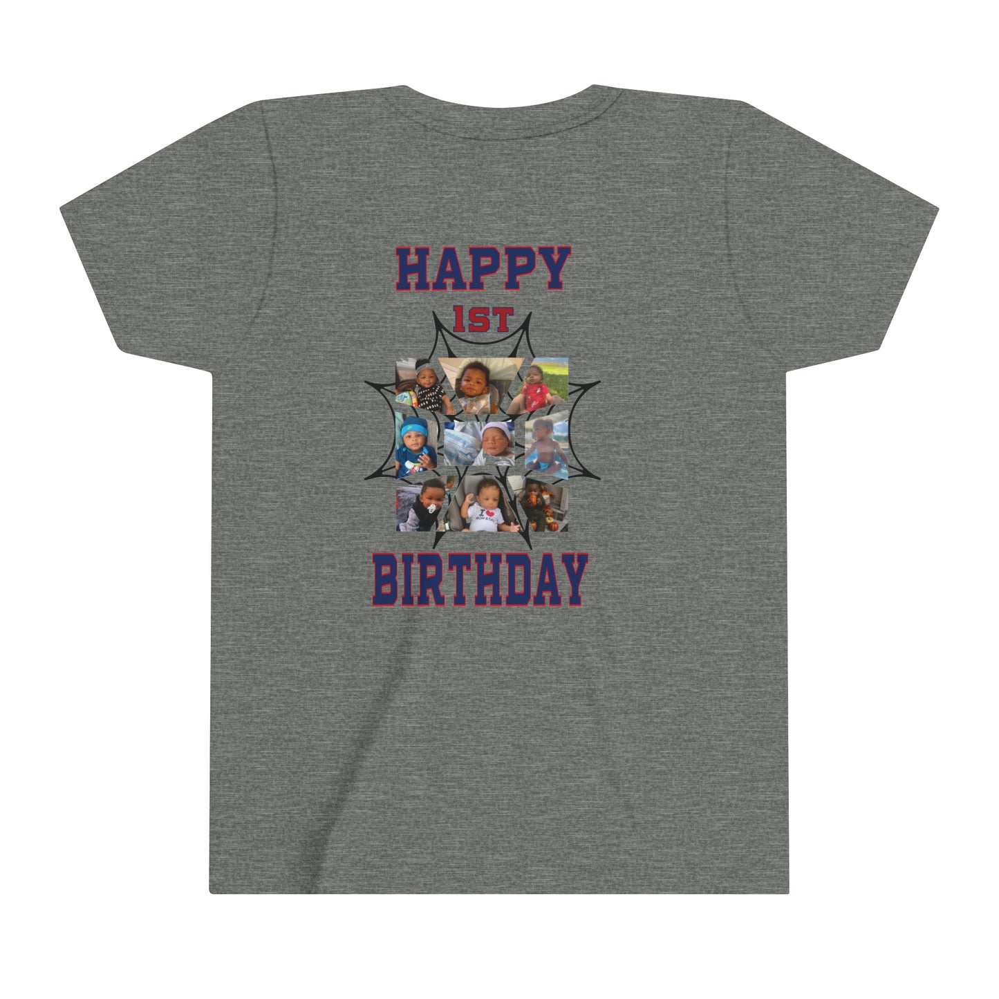 KJ BIRTHDAY COUSIN Youth Short Sleeve Tee Printify