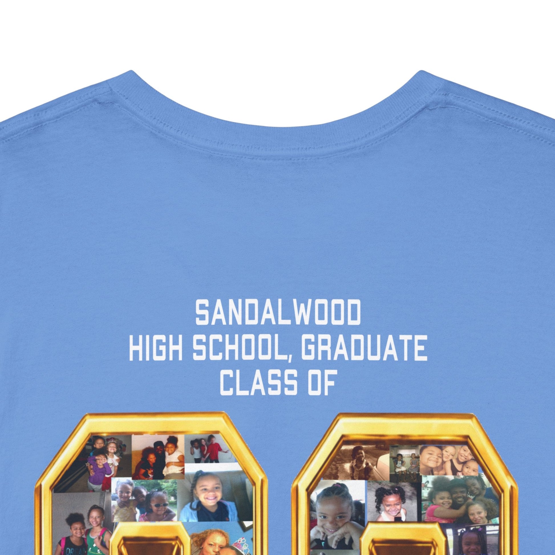 Graduation Photo Tee — Personalized 'Congratulations Keandra' Senior 2026 Graduate Shirt Printify