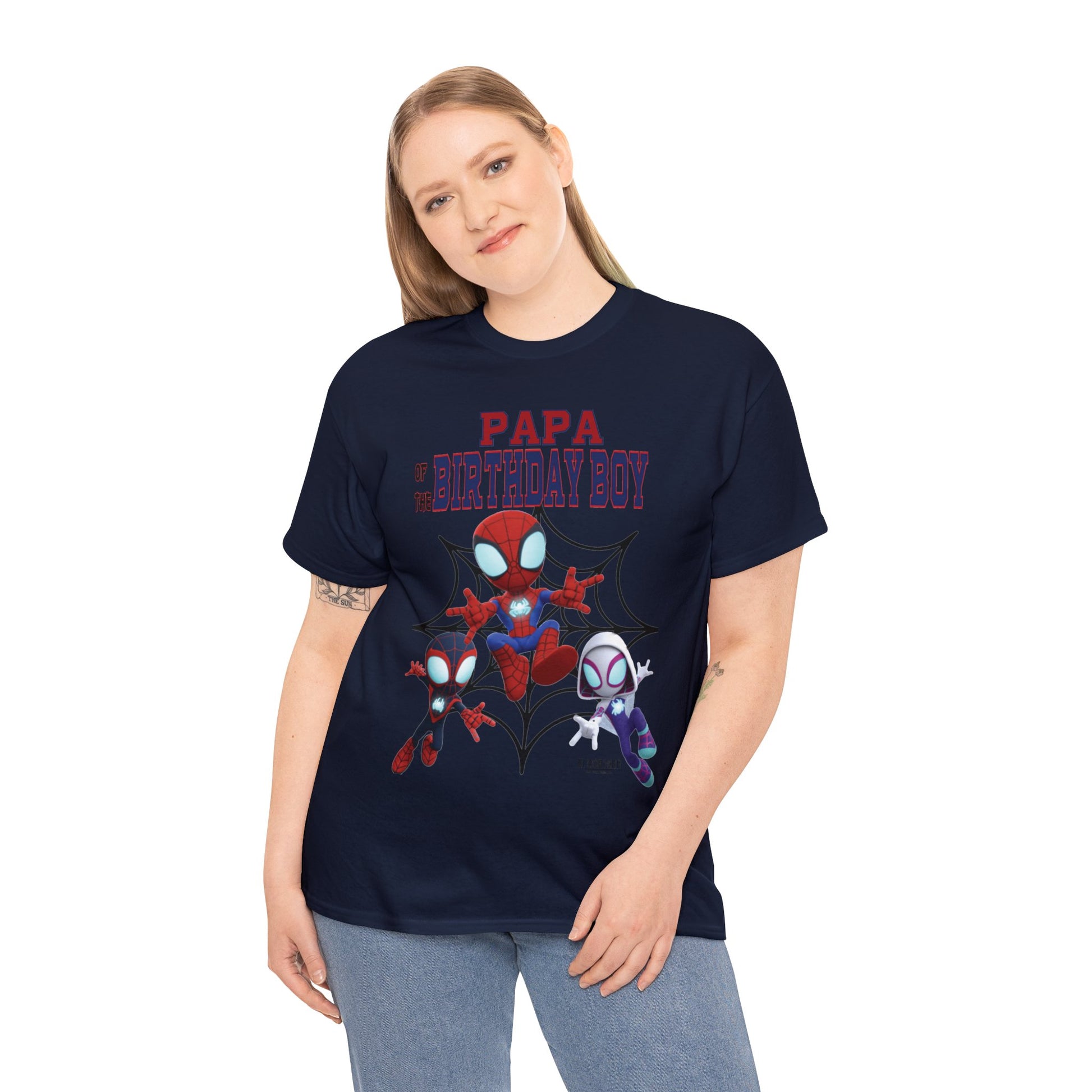 KJ BIRTHDAY PAPA Unisex Heavy Cotton Tee Printify