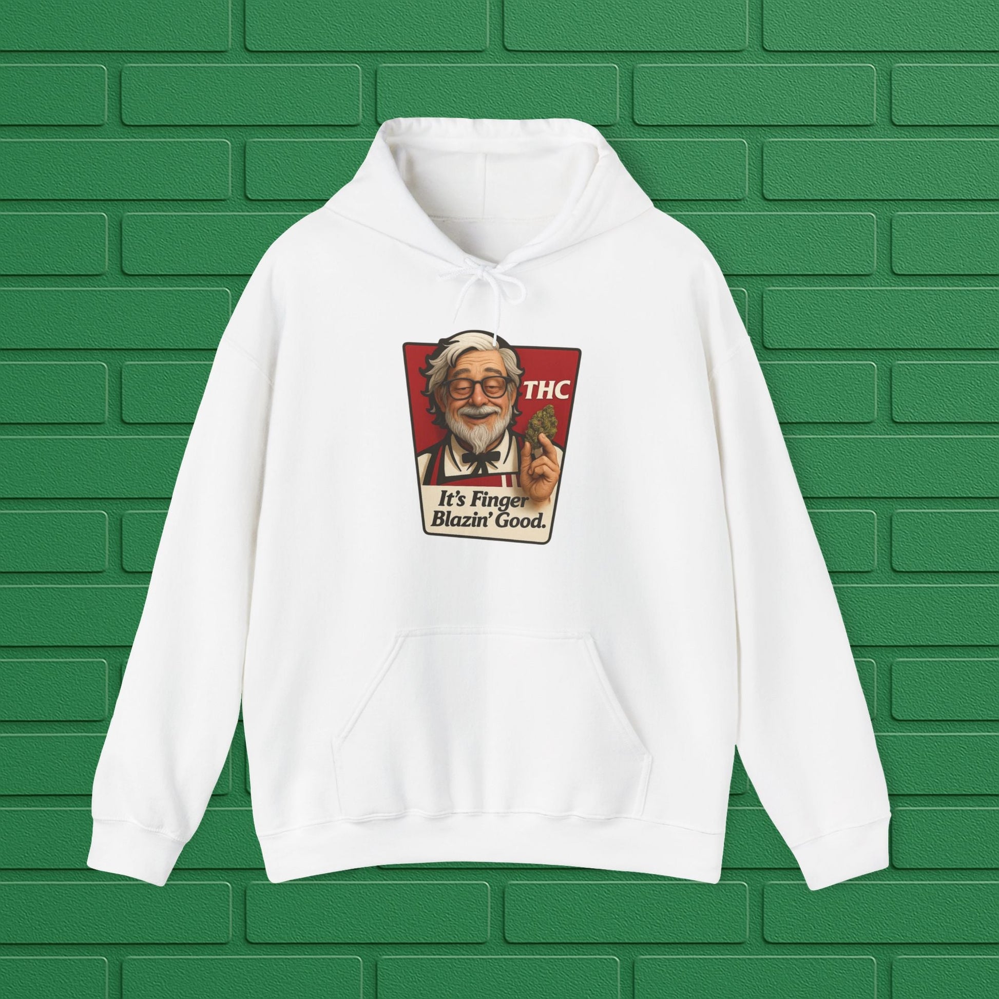 It’s Finger Blazing Good Hoodie | Funny Weed Sweatshirt | THC Cannabis Hoodie | Stoner Gift Hoodie | Unisex 420 Apparel Printify