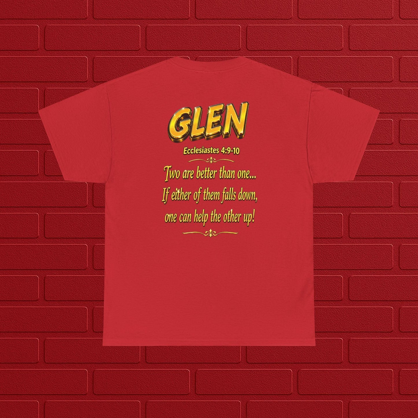 Birthday Tee - "Happy Birthday! June 25 2026" Personalized Glen Tribute Shirt Printify