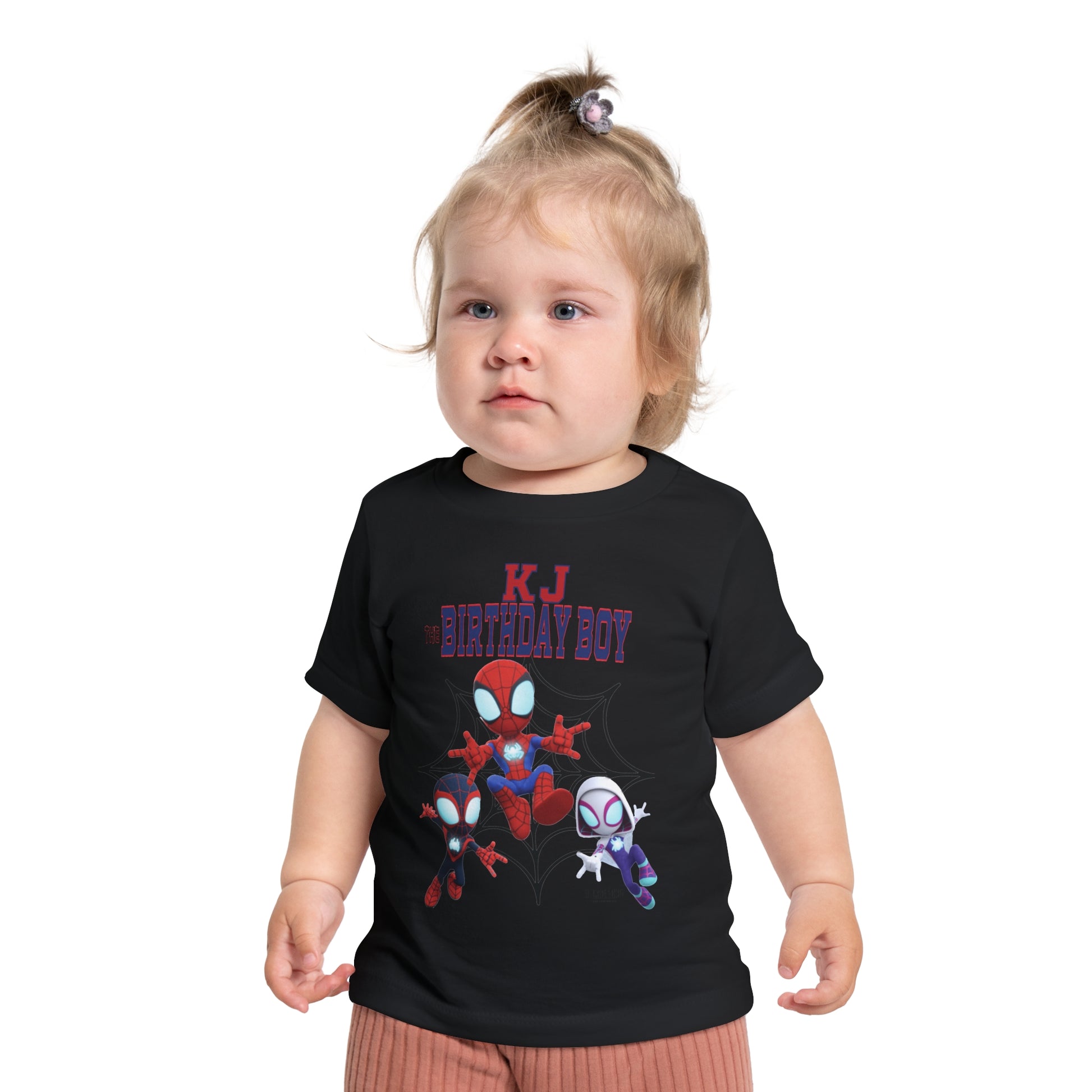 KJ BIRTHDAY Baby Short Sleeve T-Shirt Printify