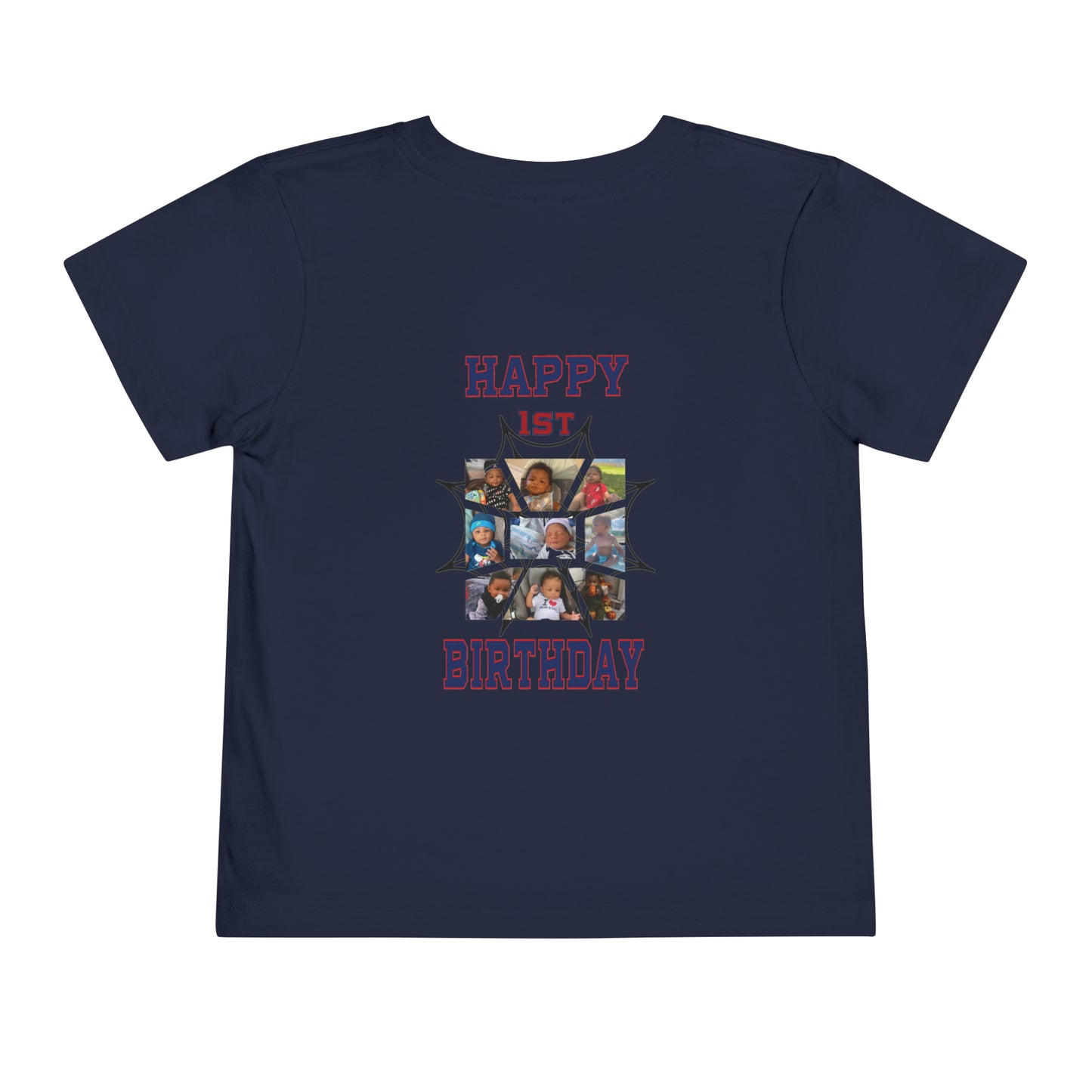 KJ BIRTHDAY SISTER Toddler Short Sleeve Tee Printify