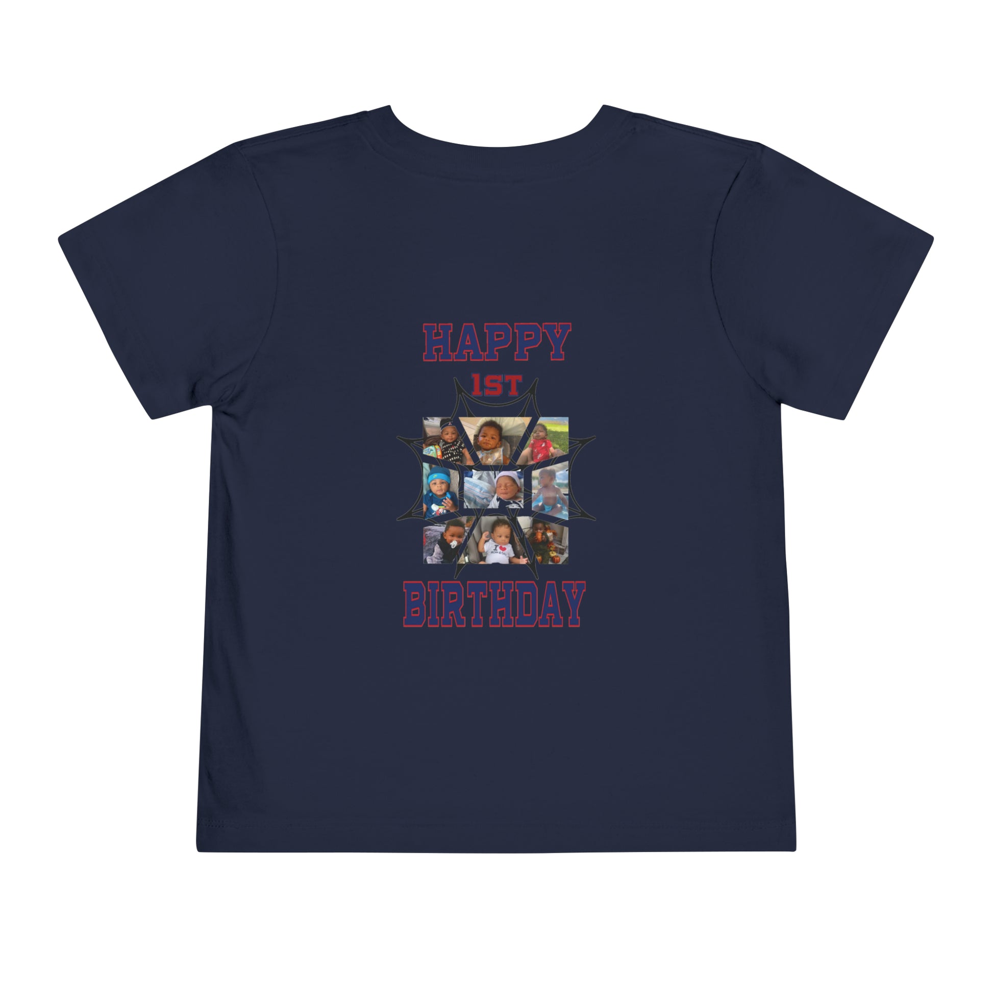 KJ BIRTHDAY SISTER Toddler Short Sleeve Tee Printify