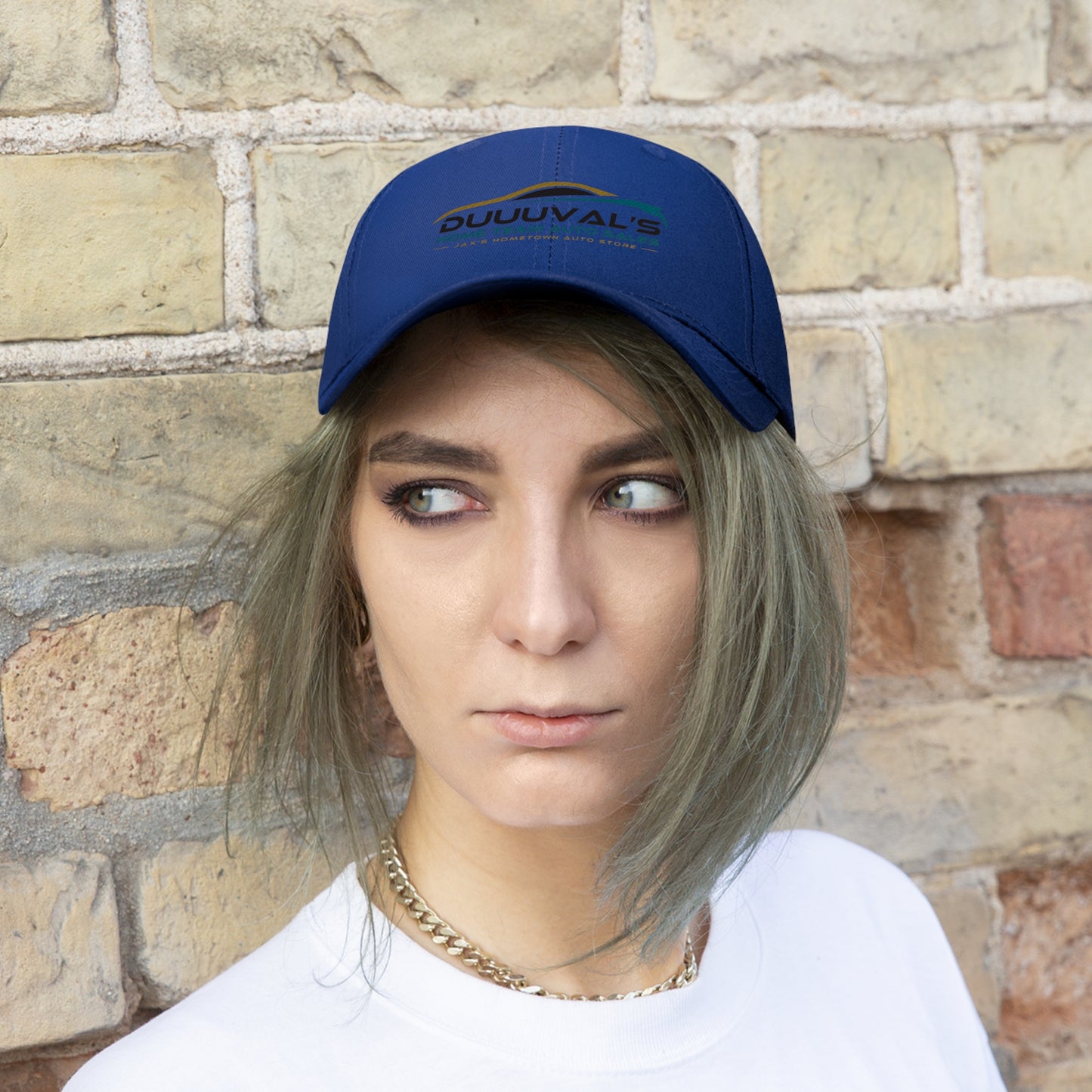 DUUUVALS Unisex Twill Hat Printify