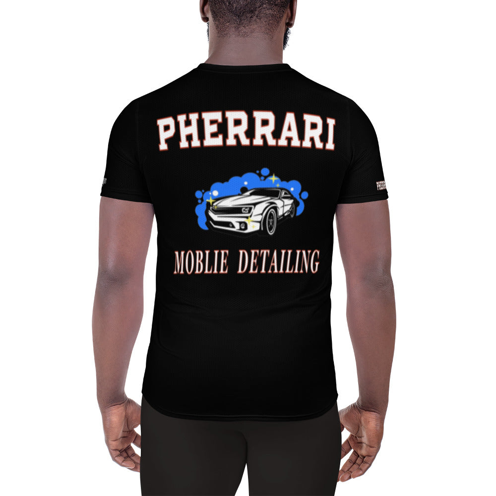 PHERRARI All-Over Print Men's Athletic T-shirt NFL Custom T-Shirts & Printing