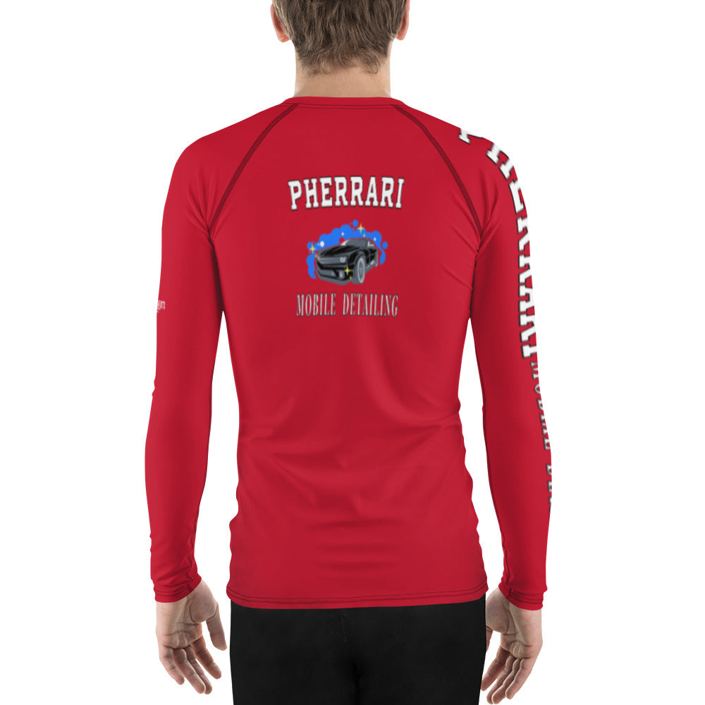 PHERRARI Men's Rash Guard NFL Custom T-Shirts & Printing