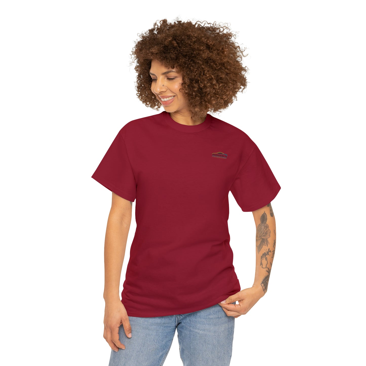 DUUUVALS Unisex Heavy Cotton Tee Printify