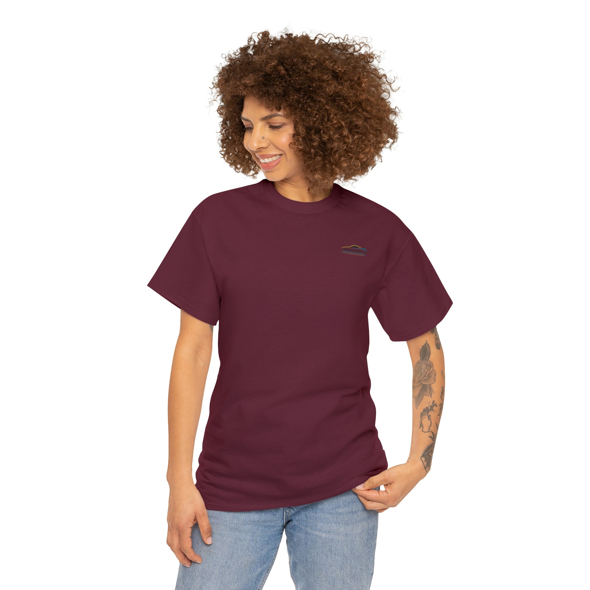 DUUUVALS Unisex Heavy Cotton Tee Printify