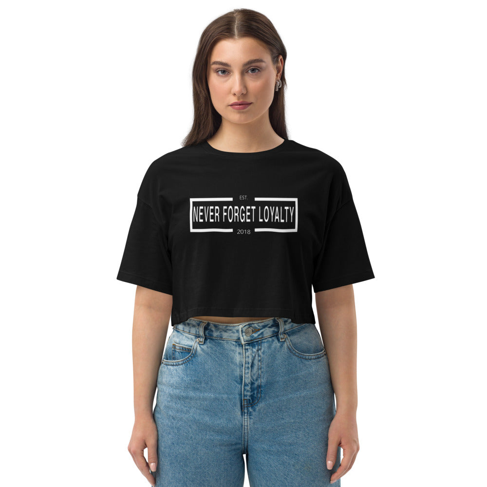 NFL Loose drop shoulder crop top NFL Custom T-Shirts & Printing