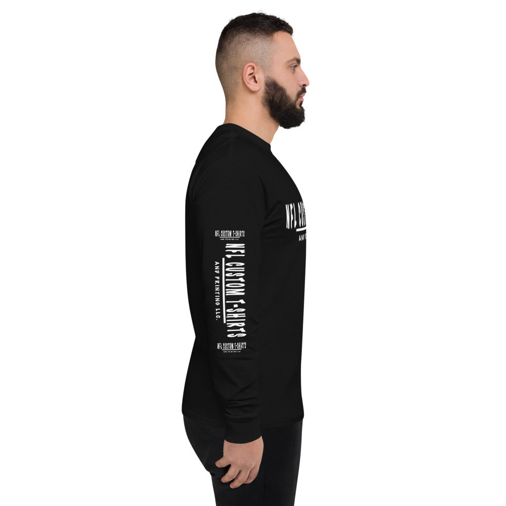 NFL Men's Champion Long Sleeve Shirt NFL Custom T-Shirts & Printing