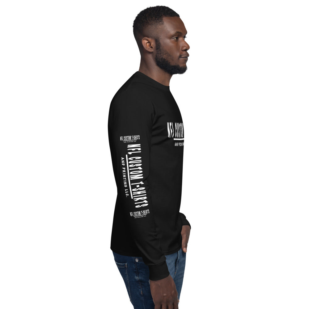 NFL Men's Champion Long Sleeve Shirt NFL Custom T-Shirts & Printing