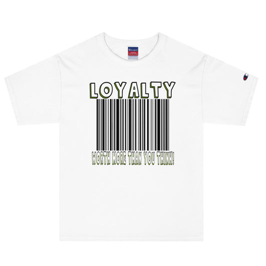 LOYALTY Men's Champion T-Shirt NFL Custom T-Shirts & Printing